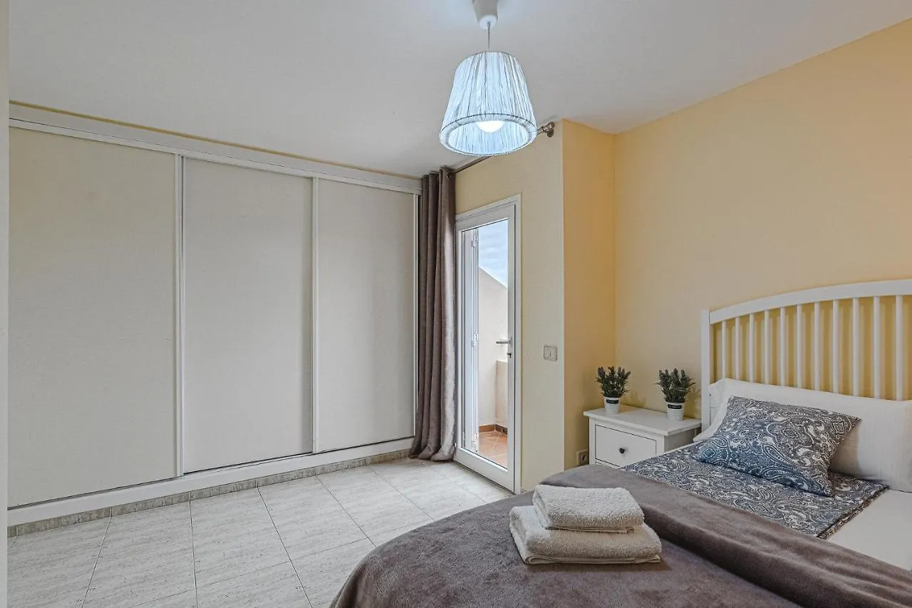 Yellow 3 Bedroom Large Apartment For 10 Guests Costa Adeje  Spain