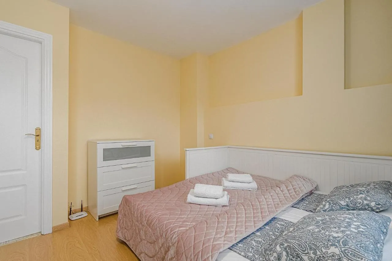 Yellow 3 Bedroom Large Apartment For 10 Guests Costa Adeje  Spain