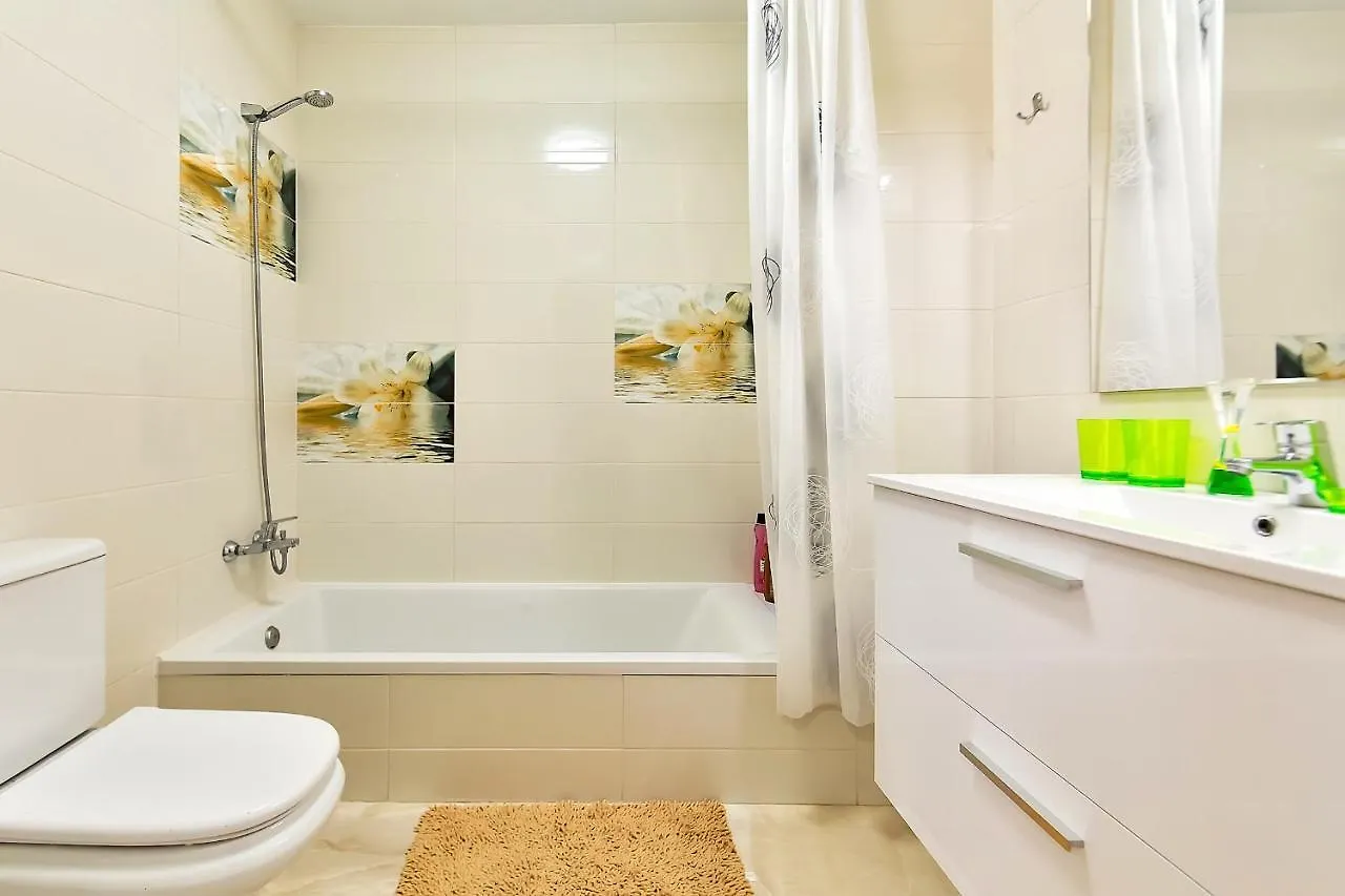 Yellow 3 Bedroom Large Apartment For 10 Guests Costa Adeje